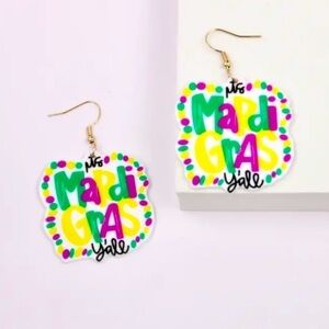 It’s Mardi Gras Y’all! Earrings